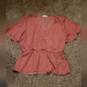 Pink Rose boutique top size Medium
